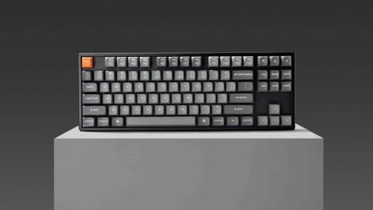 Keychron K8 Max Wireless Gaming Mechanical Keyboard Tenkeyless with Keychron Super Banana switches and RGB lighting (English US)