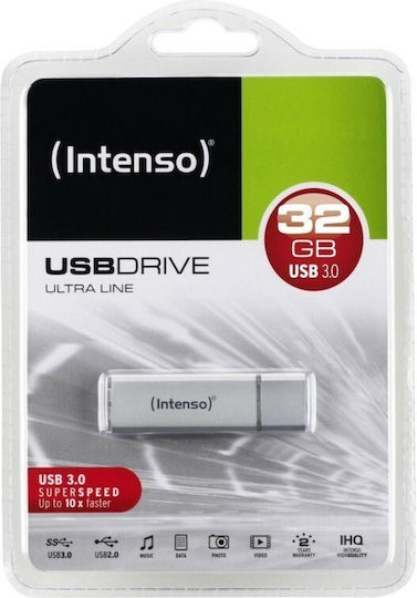 Intenso Ultra Line 32GB USB 3.0 Stick Gray