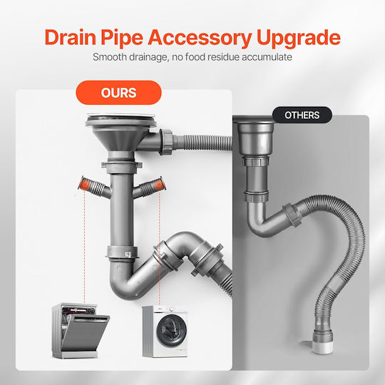 Vevor Faucet Single QRSSCTSPDC689LBYCV0
