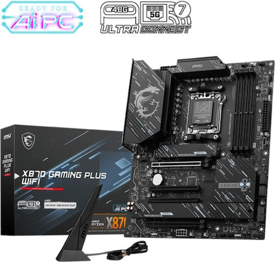 MSI X870 GAMING PLUS WIFI Placă de bază ATX cu AMD AM5 Socket