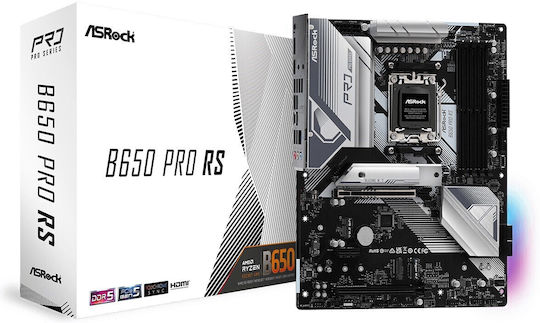 ASRock B650 Pro RS Motherboard ATX με AMD AM5 Socket 90-MXBL10-A0UAYZ