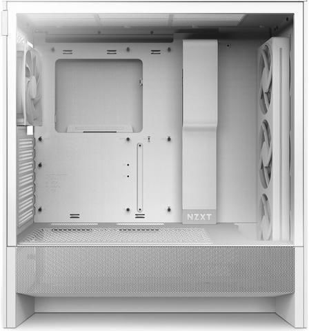 NZXT H5 Flow RGB Gaming Midi Tower Κουτί Υπολογιστή Λευκό