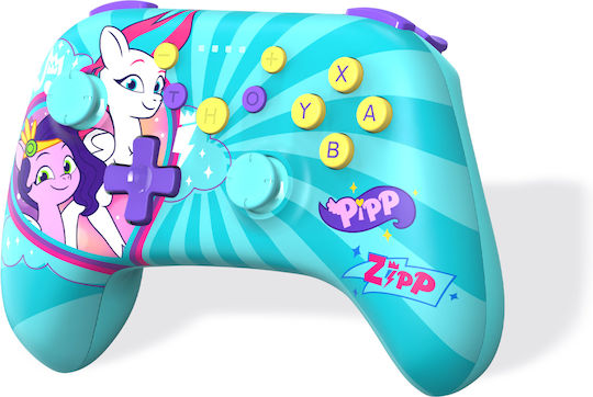 Nintendo My Little Pony Pipp & Zipp Ασύρματο Gamepad για PC / Switch Μπλε