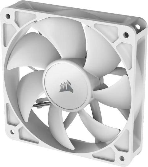 Corsair RS120 Case Fan 2100rpm 72.8cfm Without LED Lighting And 4-Pin PWM Connection White