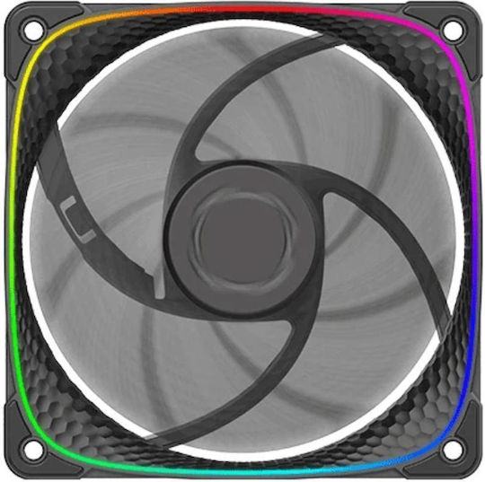 Geometric Future Squama Case Fan 120mm (2000rpm) Χωρίς Led Φωτισμό και Σύνδεση 4-Pin PWM 3τμχ