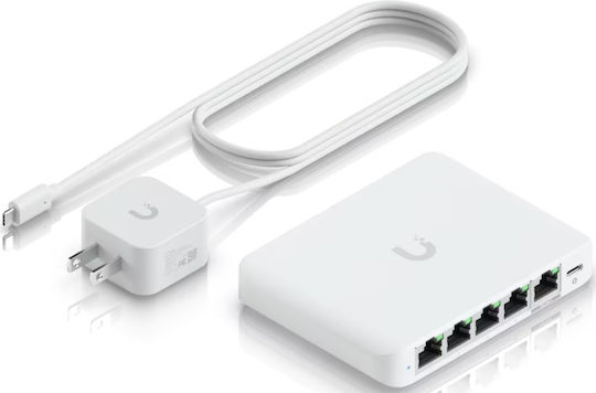 Ubiquiti Flex Mini 2.5G Managed L2 PoE+ Switch with 4 Ethernet Ports