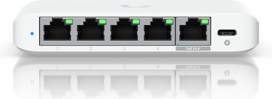 Ubiquiti Flex Mini 2.5G Managed L2 PoE+ Switch with 4 Ethernet Ports