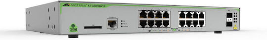 Allied Telesis GS970M/18 Managed L3 Switch με 16 Θύρες Gigabit (1Gbps) Ethernet και 2 SFP Θύρες
