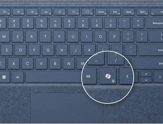 Microsoft Surface Pro Keyboard with Touchpad Portuguese