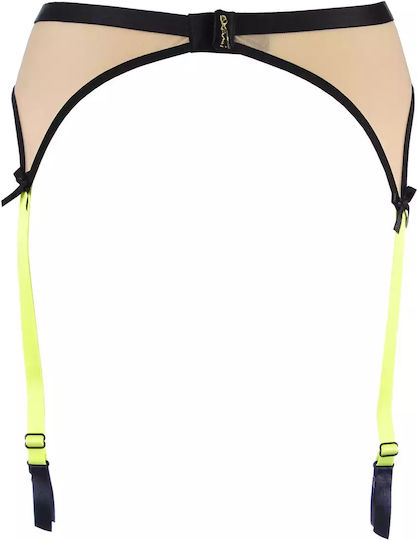 Axami V-10142 Garter Beige / Black