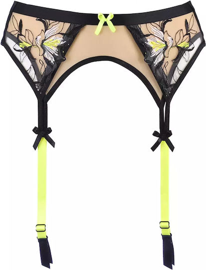 Axami V-10142 Garter Beige / Black