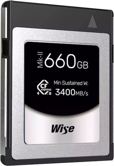 Wise Advanced Wise CFexpress 660GB Geschwindigkeitsklasse 10 3700MB/s