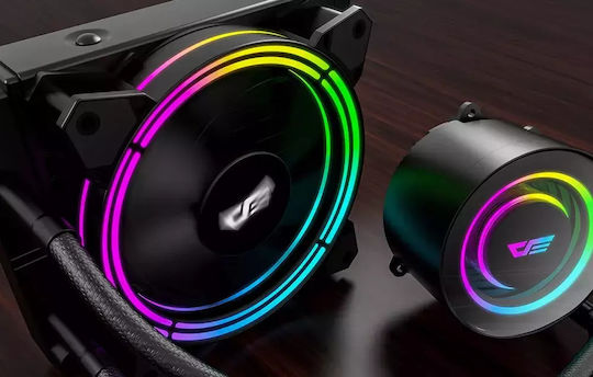 Darkflash TR120 Охлаждане AIO CPU с 1 Вентилатор 120mm и RGB Осветление