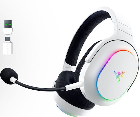 Razer Barracuda X Chroma Wireless Over Ear Gaming Headset with Connection Bluetooth / USB White