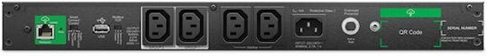 APC SCL500RMI1UC UPS On-Line 500VA 400W