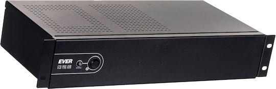 Ever ECO Pro 1000 AVR UPS Line-Interactive 1000VA 650W with 3 Schuko Power Plugs
