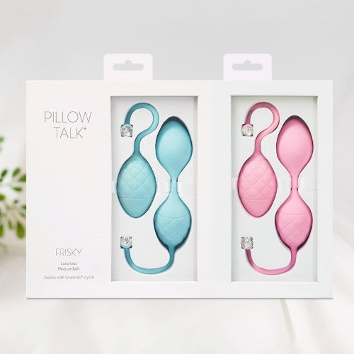 La Lolita Amsterdam Pillow Talk Miu Miu Kegel Frisky Κολπικές Μπάλες με Δόνηση Τιρκουάζ