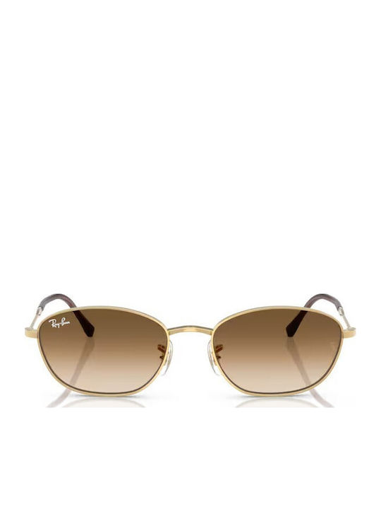 Ray Ban Γυαλιά Ηλίου Χρυσά με Μεταλλικό Σκελετό Ray Ban Γυαλιά Ηλίου Χρυσά με Μεταλλικό Σκελετό