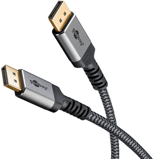 Goobay Kabel DisplayPort-Stecker - DisplayPort-Stecker 5m Schwarz (65267)