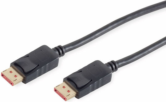 3M Cable DisplayPort male - DisplayPort male 3m Μαύρο (77493)