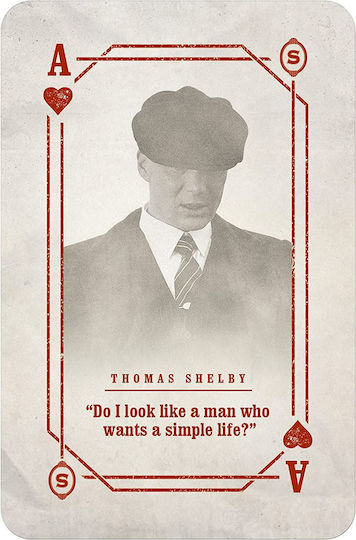 Winning Moves Waddingtons No.1 Peaky Blinders Колекционерска Тесте 1бр. Пластмасово покритие за Покер