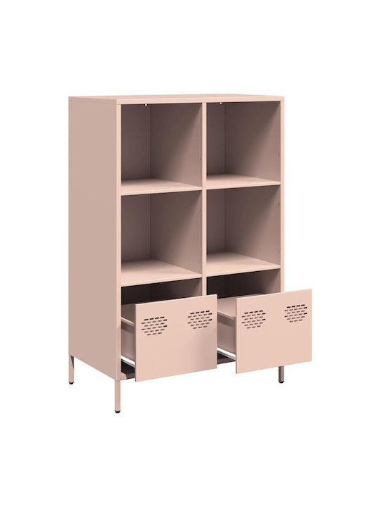 Βιβλιοθήκη Ροζ 68x39x103.5εκ.