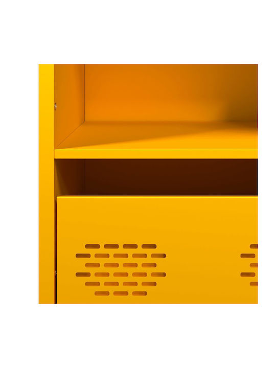 Βιβλιοθήκη Mustard 68x39x103.5εκ.