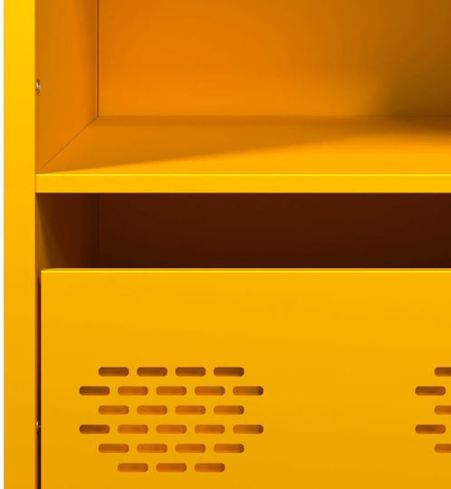 Bibliothek Senf 68x39x103,5cm