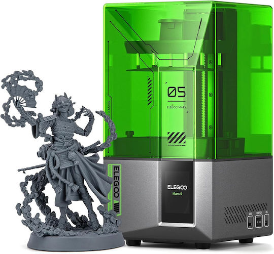 Elegoo Mars 5 Αυτόνομος 3D Printer Ρητίνης με Σύνδεση USB