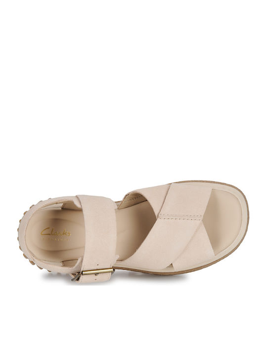 Women's Platform Shoes Beige