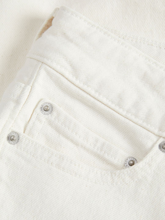 Women's Jean Trousers in Slim Fit Ecru