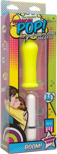 Doc Johnson Vibrator Gelb