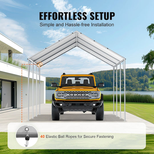 Vevor Cover for Kiosk White 3.048x6.096m