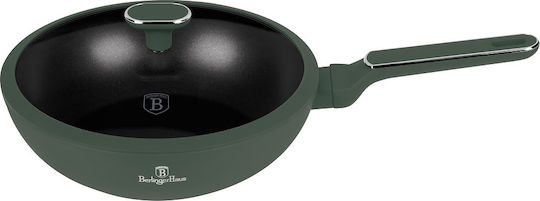 Berlinger Haus Aluminum Wok with Lid Non-Stick Interior Coating 28cm