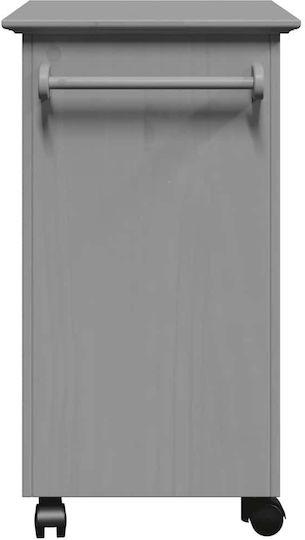 vidaXL Commercial Kitchen Food Cart H80xW67.5xD45cm