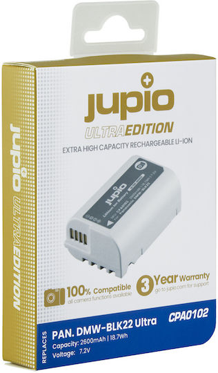 Jupio Battery Panasonic Dmw Blk22 *ultra* 2600mah