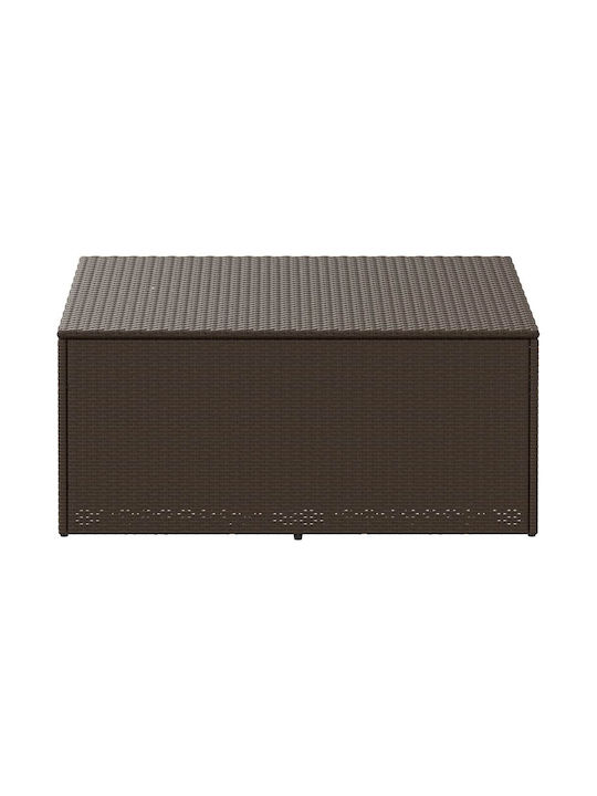 vidaXL Outdoor Storage Box Brown L110xW50xH58cm