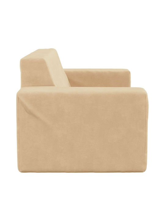 Sofa with Armrests Beige 84x38x34cm