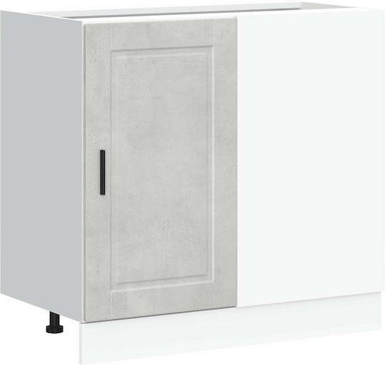 Eckschrank Boden Grey 86x46x81.5Stück