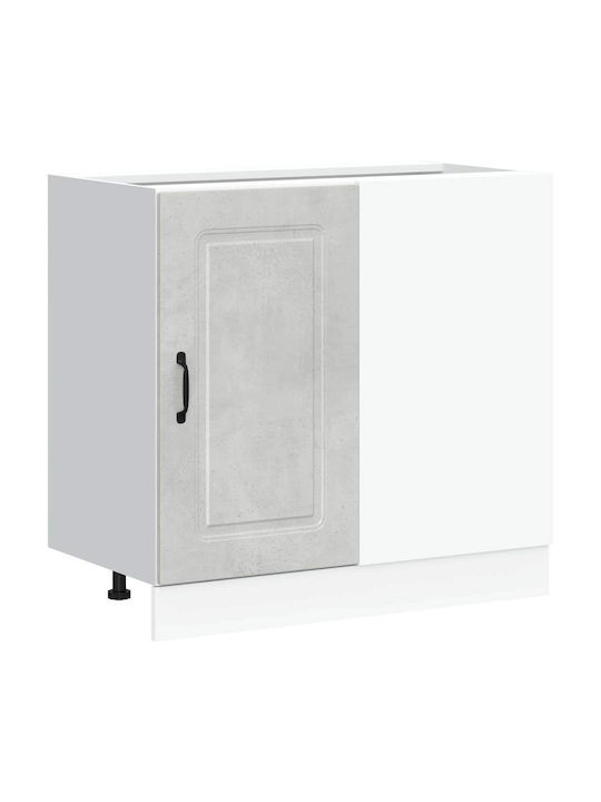 Eckschrank Boden Grey 86x46x81.5Stück