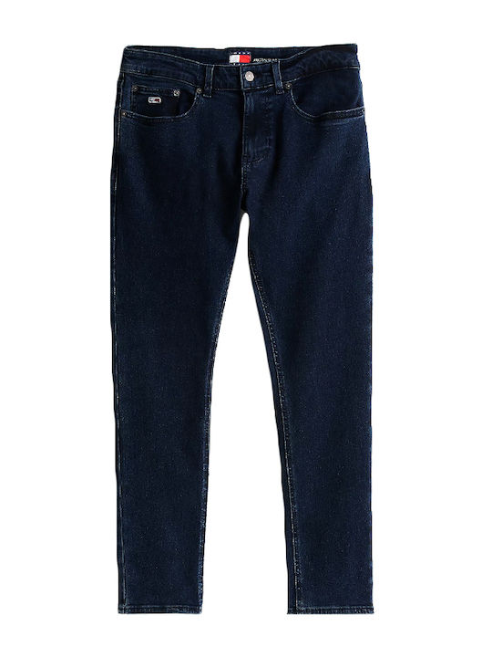 Austin Men's Jeans Pants Elastic with Slim Tapered Fit Blue