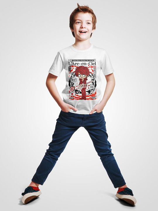 Παιδικό T-shirt White Hyde L_arc En Ciel