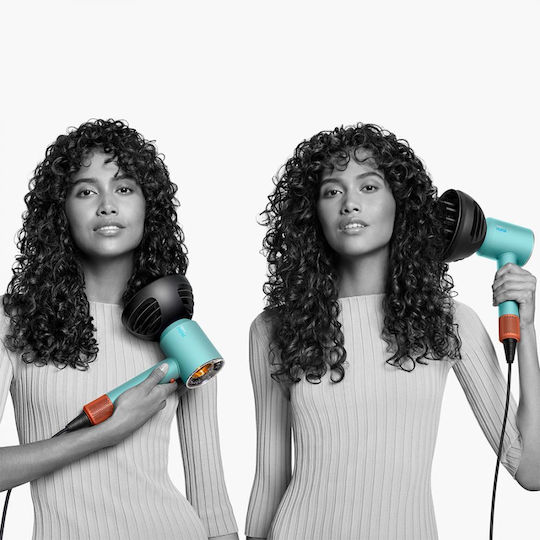 Dyson HD16 Supersonic Nural Hair Dryer Turbo with Diffuser 1600W Ceramic Patina/Topaz