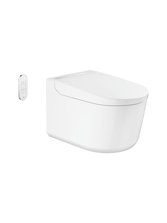 Grohe Sensia Монтирана на стена тоалетна с Капак Софт Клоуз Бяла