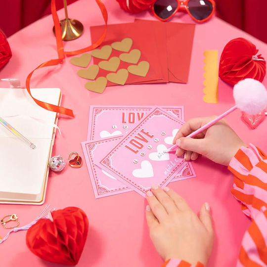 Κάρτες Valentine's Day Scratch 3τμχ