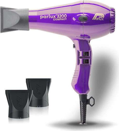 Parlux 3200 Επαγγελματικό Πιστολάκι Μαλλιών 1900W Violet