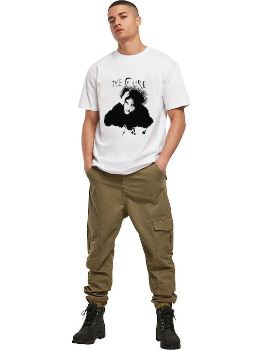 T-shirt Cure Robert Smith Rock Avenue White