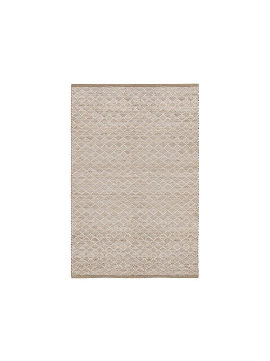 Rug Rectangular Summer from Jute White