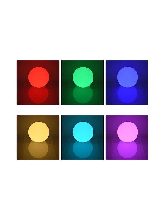 GloboStar Φωτιστικό Γλόμπος LED Εξωτερικού Χώρου 5W RGBW IP68