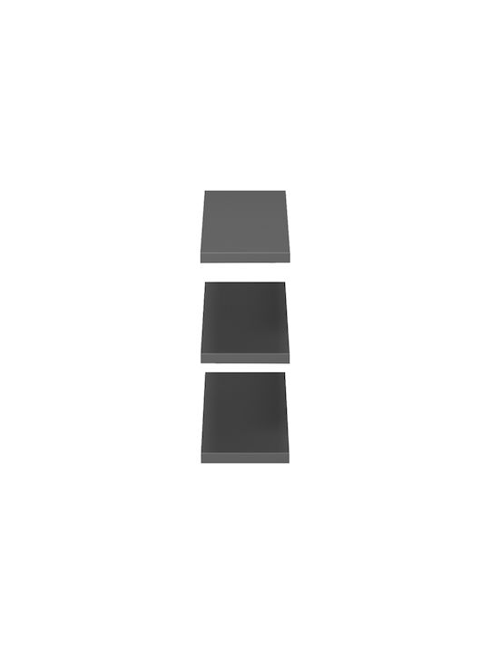 Shelf Wall Divar Grey Shade 60x14.5x1.8cm